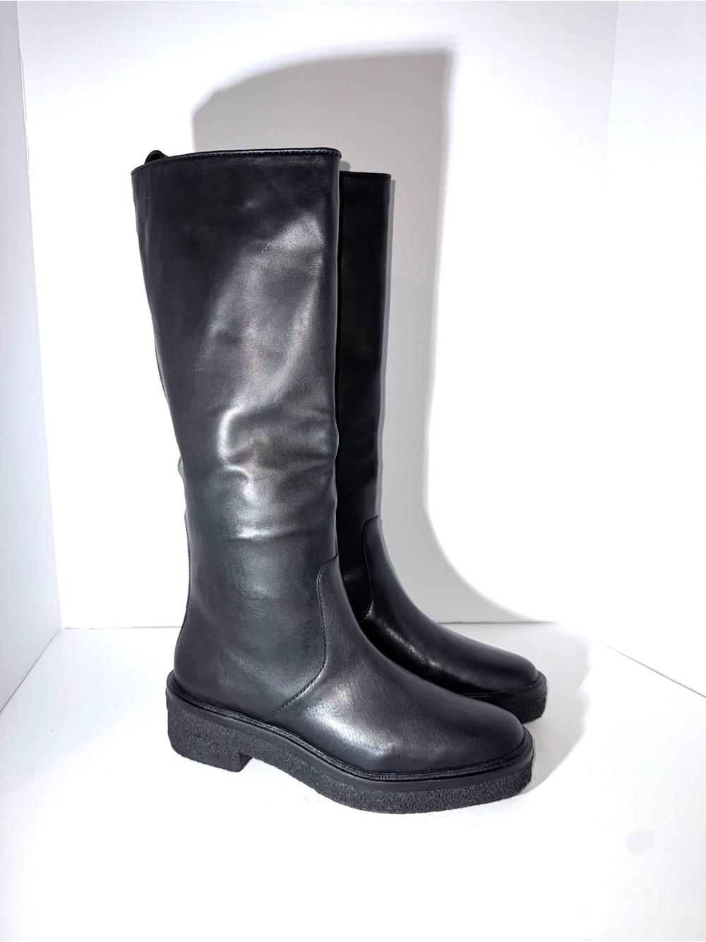 Loeffler Randall Collins Leather Knee Boots